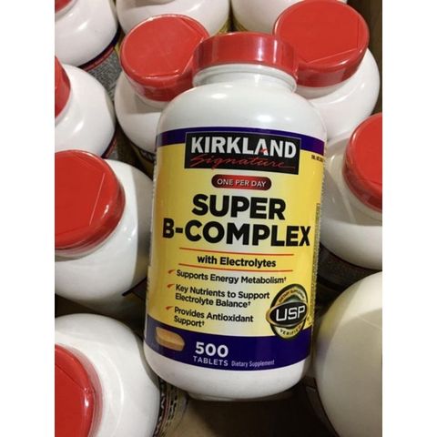  Viên tổng hợp Kirkland Super B-Complex 500 viên - Small Family