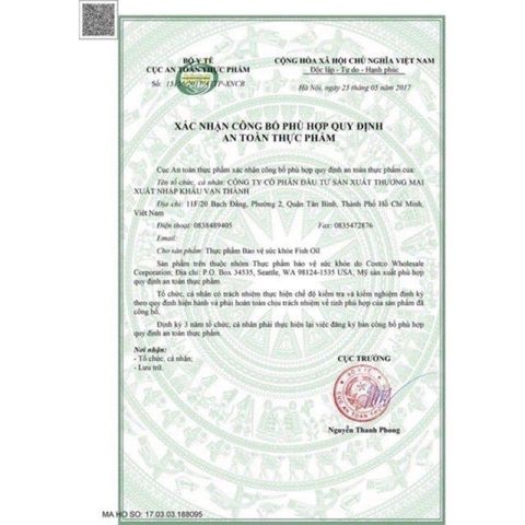 Dầu cá Fish oil 1200 mg Nature Made 200 viên - Small Family