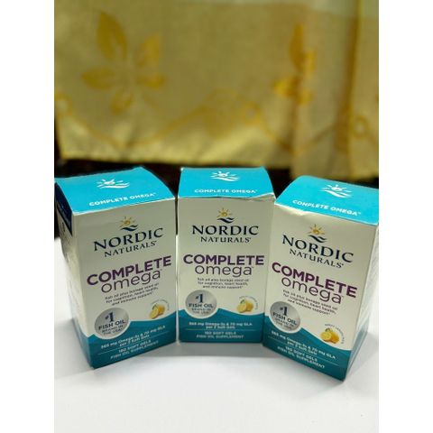 Viên uống Nordic Naturals Ultimate Omega + CoQ10 - Tăng cường sức khỏe tim mạch, hỗ trợ thị lực và năng lượng tế bào, chống oxy hóa.