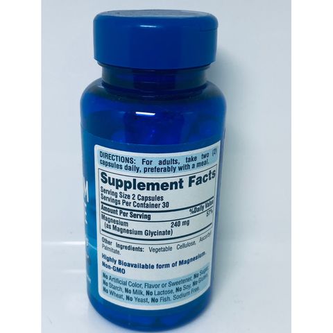 Viên bổ sung Magie hàm lượng cao, dễ hấp thu Magnesium Glycinate_Small Familly 389604