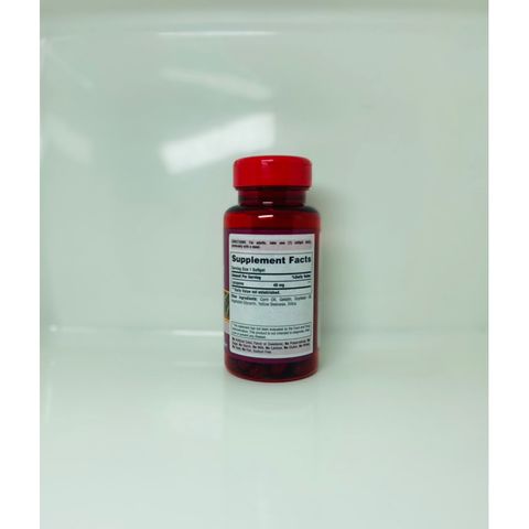 Viên Uống Lycopene Hỗ Trợ Sức Khỏe Tuyến Tiền Liệt Puritan's Pride 40mg - 60 Viên - Tăng Cường Sức Khỏe Tim Mạch