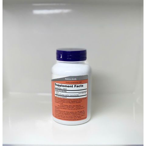 Viên Uống Làm Đẹp Da L-Lysine Hỗ Trợ Giảm Mụn Nội Tiết, Cải Thiện Da Khỏe Mạnh, Tăng Cường Miễn Dịch 