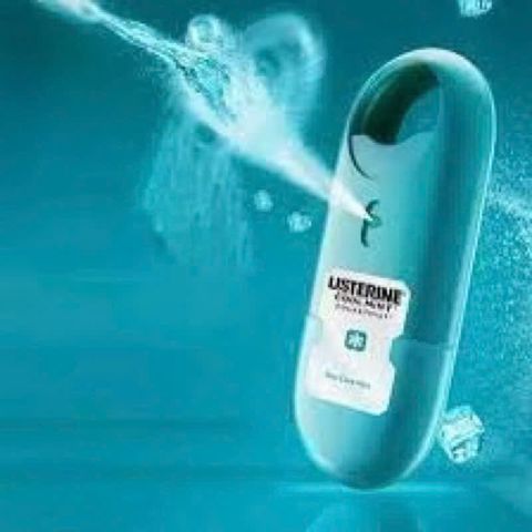 Xịt thơm miệng Listerine Pocket Mist - Bạc Hà & Trà Xanh - Gói 2 x 7.7ml - Diệt Vi Khuẩn, Hơi Thở Thơm Mát Tức Thì, Nhỏ Gọn, Tiện Dụng