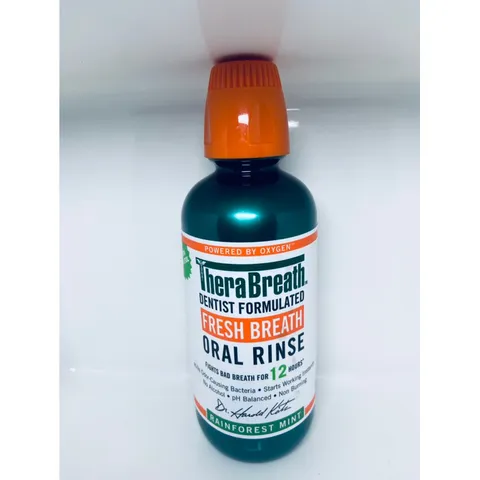 Nước Súc Miệng TheraBreath Fresh Breath - Ngăn Ngừa Sâu Răng, Giảm Vôi Răng, Chống Hôi Miệng 24 Giờ - Chăm Sóc Răng Miệng Chuyên Nghiệp