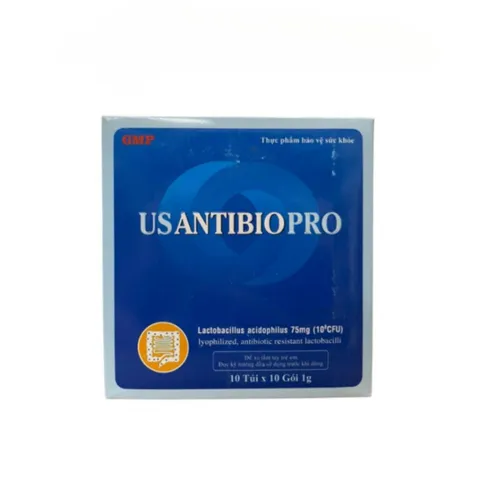 Men Vi Sinh Usantibiopro - Hỗ Trợ Tiêu Hóa, Giảm Đầy Hơi và Khó Tiêu, Tăng Cường Hấp Thu Dinh Dưỡng Cho Người Lớn - Mediphar USA