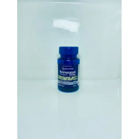 Viên uống Resveratrol 100mg 250mg Puritan's Pride Hỗ Trợ Sức Khỏe Tim Mạch - 60 Viên, Tăng Cường Tuổi Thọ và Sức Khỏe Tổng Thể