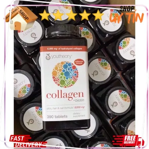 [Date 02/25] Viên uống đẹp da Collagen Youtheory 390v - Small Family