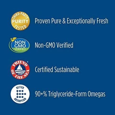 Viên uống bổ sung omega 3, EPA hỗ trợ tim mạch, tăng sức đề kháng Nordic Naturals 389692