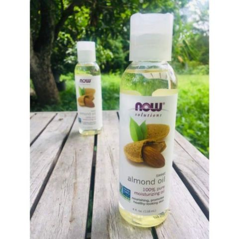 Dầu Hạnh Nhân Dưỡng Ẩm Now 118ml - Dầu Hạt Chăm Sóc Da Khô, Giảm Thâm Quầng Mắt, Chống Lão Hóa, Xuất Xứ Mỹ