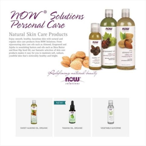 Dầu Hạnh Nhân Dưỡng Ẩm Now 118ml - Dầu Hạt Chăm Sóc Da Khô, Giảm Thâm Quầng Mắt, Chống Lão Hóa, Xuất Xứ Mỹ