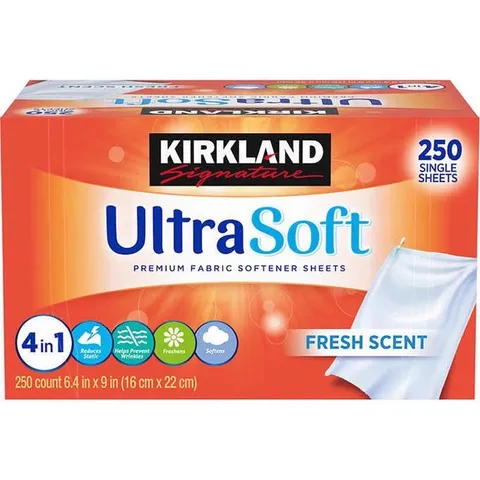 Giấy Thơm Kirkland Ultra Soft - Chống Ẩm, Khử Mùi, Làm Thơm Quần Áo Hàng Nhập Khẩu Mỹ - Công Dụng Đa Năng cho Gia Đình
