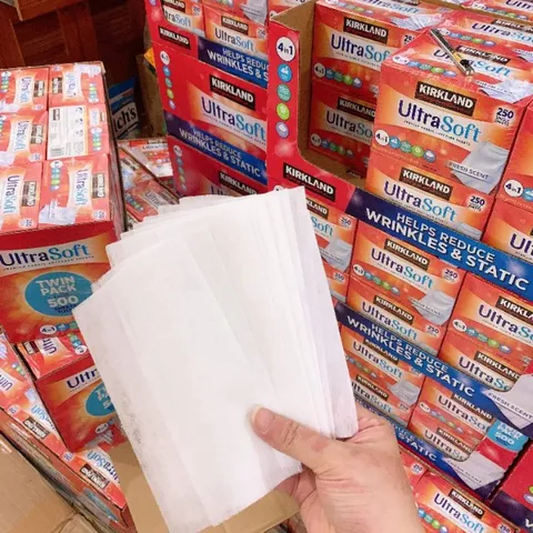 Giấy Thơm Kirkland Ultra Soft - Chống Ẩm, Khử Mùi, Làm Thơm Quần Áo Hàng Nhập Khẩu Mỹ - Công Dụng Đa Năng cho Gia Đình