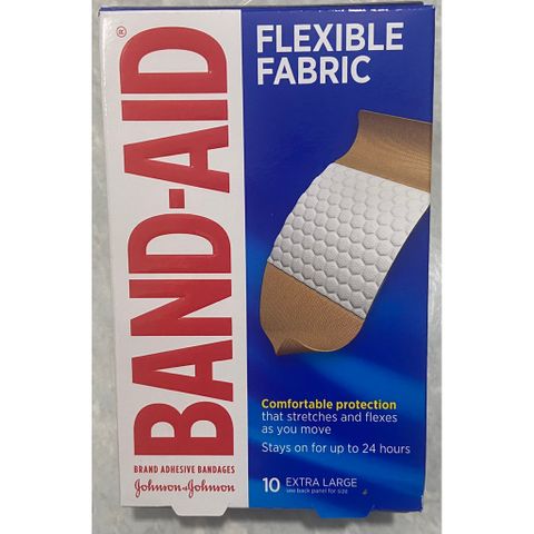 Băng Cá Nhân BAND-AID Chính Hãng Mỹ - Vải Co Giãn & Chống Nước, Thoải Mái, Êm Dịu Da, 20 Miếng Lớn Dành Cho Trẻ Em & Người Lớn Tuổi