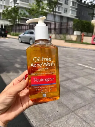 Sữa Rửa Mặt Neutrogena Oil-Free Acne Wash 269ml - Giải Pháp Chăm Sóc Da Dầu Mụn Hiệu Quả, Dành Cho Da Nhạy Cảm