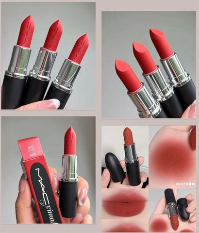 Son MAC 602 Macximal Silky Matte Lipstick - Màu Đỏ Gạch Sang Trọng, Lì Mềm Mại, Đẹp Tự Nhiên, Mỹ Phẩm Cao Cấp