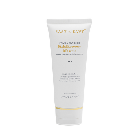 Mặt Nạ Cấp Ẩm Phục Hồi Hữu Cơ Sasy n Savy - Dưỡng Da Giàu Vitamin, Chống Oxy Hóa, Tái Tạo Làn Da Rạng Rỡ 100ml