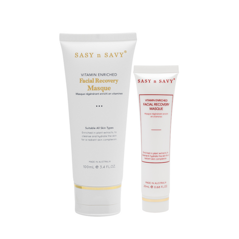 Mặt Nạ Cấp Ẩm Phục Hồi Hữu Cơ Sasy n Savy - Dưỡng Da Giàu Vitamin, Chống Oxy Hóa, Tái Tạo Làn Da Rạng Rỡ 100ml