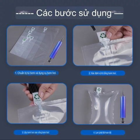 Bóng Khí Giữ Form Túi Xách và Mũ Balo - Túi Khí Chống Sốc Định Hình Bảo Vệ Hàng Hóa Du Lịch Tiện Ích