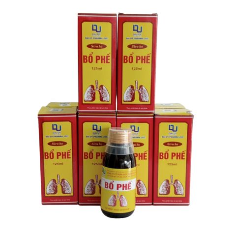 Siro Ho Bổ Phế Đại Uy 125ml - Giải Pháp Giảm Ho, Long Đờm, Dịu Họng Từ Thiên Nhiên, Hỗ Trợ Sức Khỏe Đường Hô Hấp
