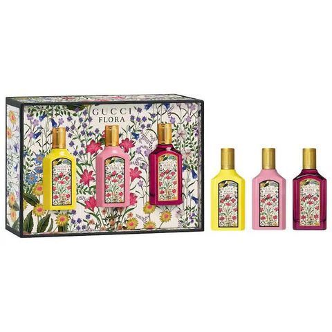 Bộ Quà Tặng Nước Hoa Gucci Flora Gorgeous - Hương Gardenia, Orchid, Magnolia quyến rũ, Tinh tế cho Dịp Đặc Biệt