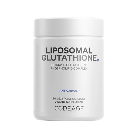 Viên Uống Trị Nám Tàn Nhang Codeage Liposomal Glutathione 500mg - Hộp 60 Viên - Hỗ Trợ Làm Trắng Da, Thải Độc Gan