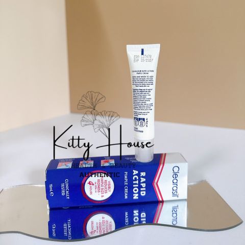 Kem Trị Mụn Clearasil Ultra Rapid Action 15ml - Giảm Kích Thước Mụn Nhanh Chóng và Tình Trạng Đỏ Trong 4 Giờ