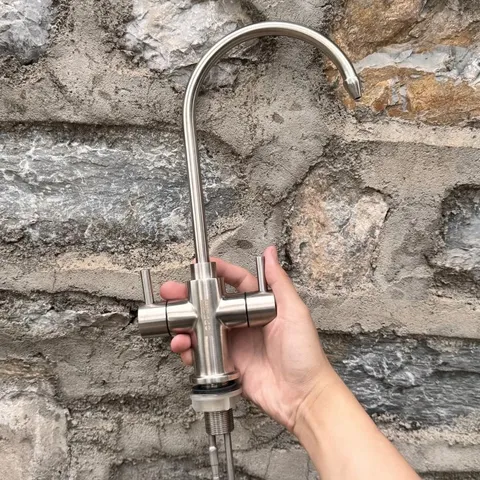 Vòi Nước Hoa Sen OPPEIN Inox 304 - Vòi Đôi Nóng Lạnh Chất Lượng Cao Dành Cho Máy Lọc Nước RO - Tiện Lợi và Sang Trọng