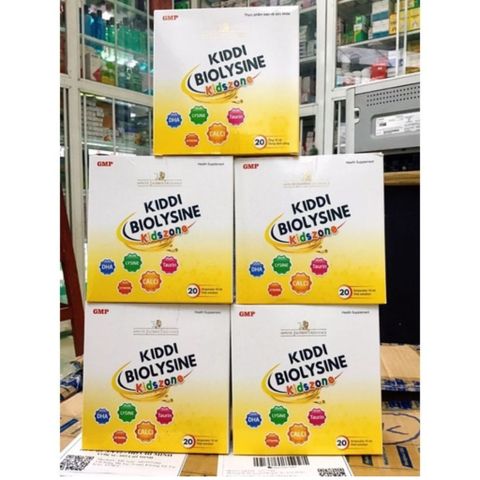 Siro Kiddy Biolysine 120ml - Thực phẩm chức năng hỗ trợ miễn dịch, giúp trẻ ăn ngon miệng và tăng cường sức khỏe