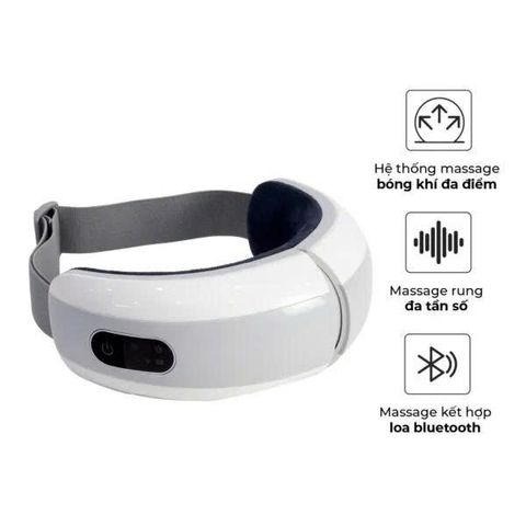 Máy Massage Mắt Buheung MK-321 - Thiết Bị Massage Thông Minh Gấp Gọn 180 Độ với Bluetooth và Nhiệt, 3 Chế Độ Massage