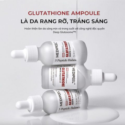 Tinh Chất Dưỡng Trắng MEDI-PEEL Gluthione 600 White Ampoule Serum Medi Peel