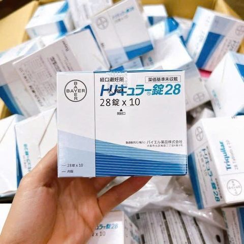 Viên uống Triquilar Bayer 28 viên - Hỗ trợ cân bằng nội tiết, ngăn ngừa thiếu máu, giảm đau bụng kinh hiệu quả từ Nhật Bản