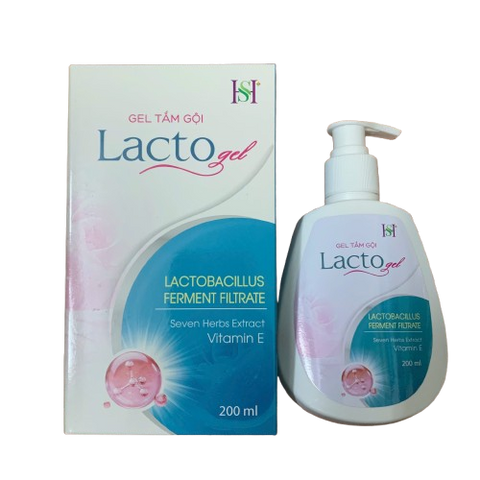 Gel Tắm Gội Lacto SH 200ml - Giải Pháp Cho Da Khô Nhạy Cảm, Kích Ứng, Mẩn Đỏ, Mề Đay, Dành Cho Trẻ Em Từ 1 Ngày Tuổi