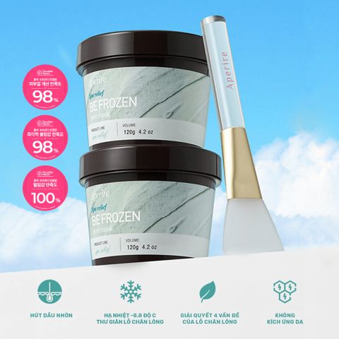 Mặt Nạ Đất Sét Aperire Spa Relief Pore Mask 120g - Giúp Làm Sạch và Thu Nhỏ Lỗ Chân Lông, Cung Cấp Độ Ẩm Từ Thiên Nhiên