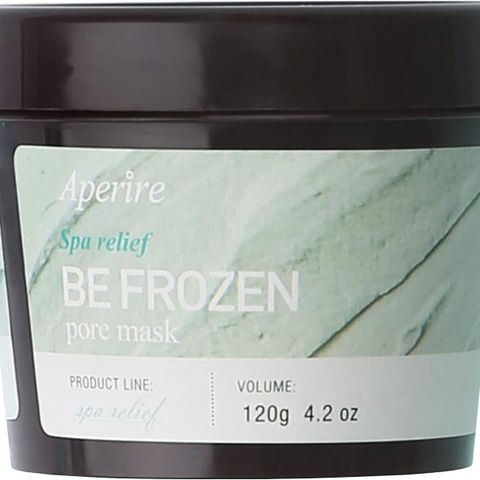 Mặt Nạ Đất Sét Aperire Spa Relief Pore Mask 120g - Giúp Làm Sạch và Thu Nhỏ Lỗ Chân Lông, Cung Cấp Độ Ẩm Từ Thiên Nhiên