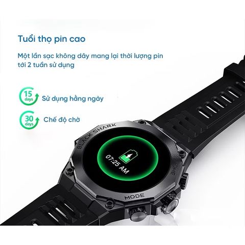 Đồng Hồ Thông Minh Black Shark S1 Pro - AMOLED 1.43