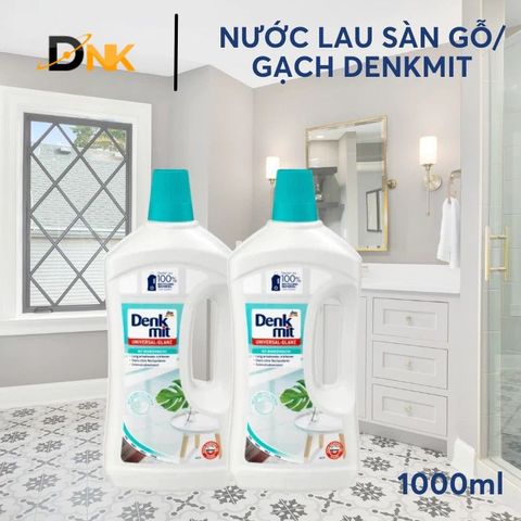 Nước Lau Sàn Denkmit Universal Glanz 1L - Sạch Bóng An Toàn, Không Paraben, Phù Hợp Gia Đình Có Trẻ Nhỏ - Sản Phẩm Nội Địa Đức