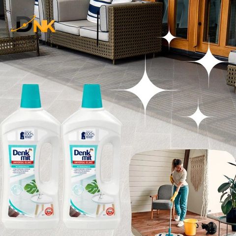 Nước Lau Sàn Denkmit Universal Glanz 1L - Sạch Bóng An Toàn, Không Paraben, Phù Hợp Gia Đình Có Trẻ Nhỏ - Sản Phẩm Nội Địa Đức