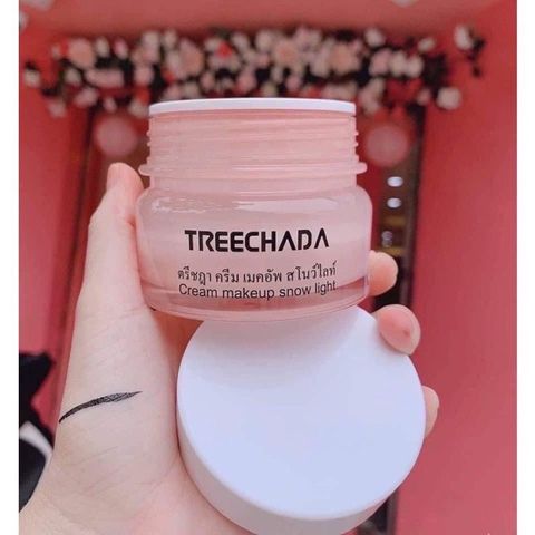 Kem Nền Trang Điểm Dưỡng Da Tree Chada Thái Lan SPF 50+ - Bật Tone Da, Mịn Màng Không Khuyết Điểm, Thay Thế BB CC Cream 50g