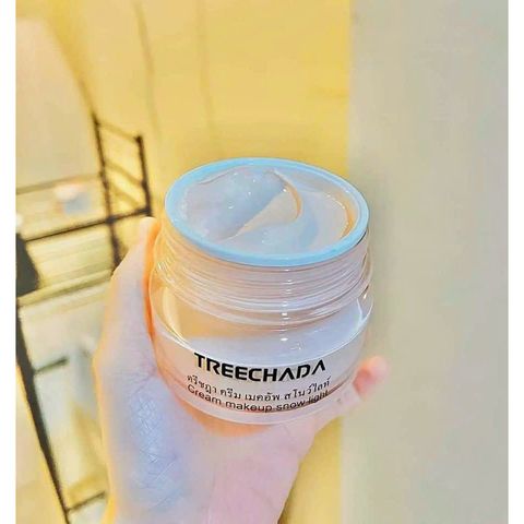 Kem Nền Trang Điểm Dưỡng Da Tree Chada Thái Lan SPF 50+ - Bật Tone Da, Mịn Màng Không Khuyết Điểm, Thay Thế BB CC Cream 50g