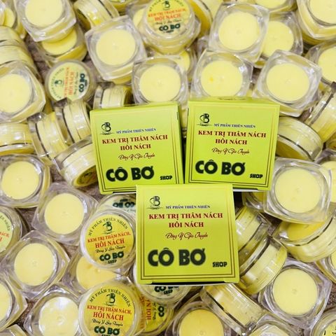 Combo 3 Hộp Kem Khử Thâm Nách & Hôi Nách Cô Bơ - Sáng Mịn Da 8gr - Giảm Thâm, Ngăn Mùi Hiệu Quả cho Tất Cả Đối Tượng
