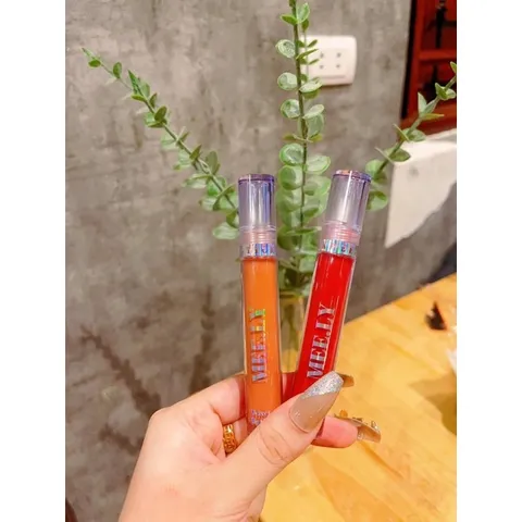 Son Kem Lì MELLY Dưỡng Ẩm, Giữ Màu 12 Giờ - Không Chì, Chất Son Velvet Đẹp, An Toàn Cho Mẹ Bầu, Màu Đỏ Ngói, Cam Thạch