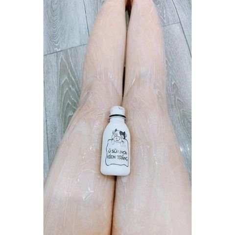 Ủ Sữa Non Kích Trắng 100ml - Kem Dưỡng Da Tiện Dụng, Chăm Sóc Da Mặt, Làm Trắng Và Làm Lành Vết Thương