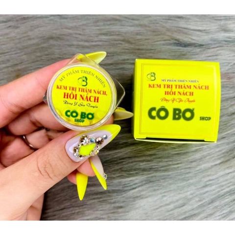 Combo 100 Kem Cô Bơ Khử Mùi & Xóa Thâm Nách 8gr - Thảo Dược An Toàn, Hiệu Quả Sau 3 Ngày Sử Dụng