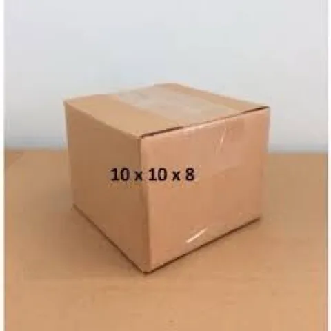100 Hộp Carton 10*10*8 3 lớp Cứng Cáp Hoàn Về Không Bị Móp