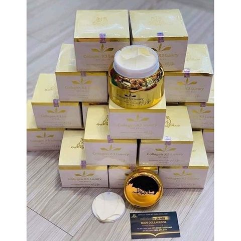 Kem Body Kích Trắng Tắm Trắng Collagen X3 Đông Anh - Dưỡng Trắng Da SPF 45+++ Hiệu Quả Nhanh, Saffron Giúp Trẻ Hóa Da