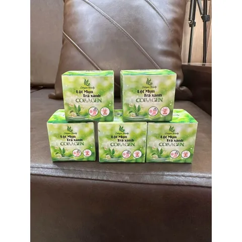 Lột Mụn Trà Xanh Giúp Loại Bỏ Mụn Cám, Mụn Đầu Đen - Sản Phẩm Làm Sạch Da Từ Chiết Xuất Trà Tươi, Da Sáng Mịn Tự Nhiên