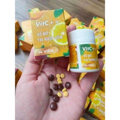Viên Xổ Mỡ VitC - Giảm Mỡ Bụng, Hỗ Trợ Giảm Cân Tự Nhiên, Hộp 14 Viên, Detox Làm Sạch Cơ Thể, Hiệu Quả Sau 1 Liệu Trình