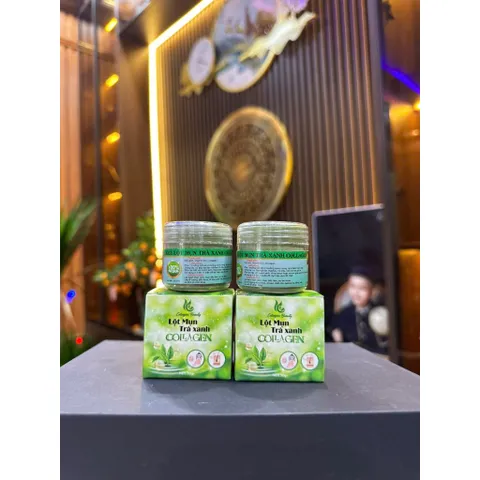 Lột Mụn Trà Xanh Chiết Xuất Từ Lá Trà Tươi - Sản Phẩm Chăm Sóc Da Mặt Tự Nhiên Giúp Loại Bỏ Mụn Cám, Mụn Đầu Đen, Làm Sáng Da