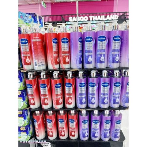 Sữa Tắm Vaseline GlutaGlow 10X Trắng Da - Dưỡng Ẩm, Căng Bóng, 425ml - Sản Phẩm Hàng Thái Chất Lượng Cao