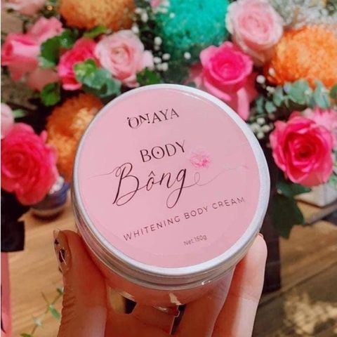 Kem Body Bông ONAYA Chính Hãng - Dưỡng Trắng Da, Làm Mịn Da, Chống Lão Hóa, Chuyên Dụng B3 Retinol